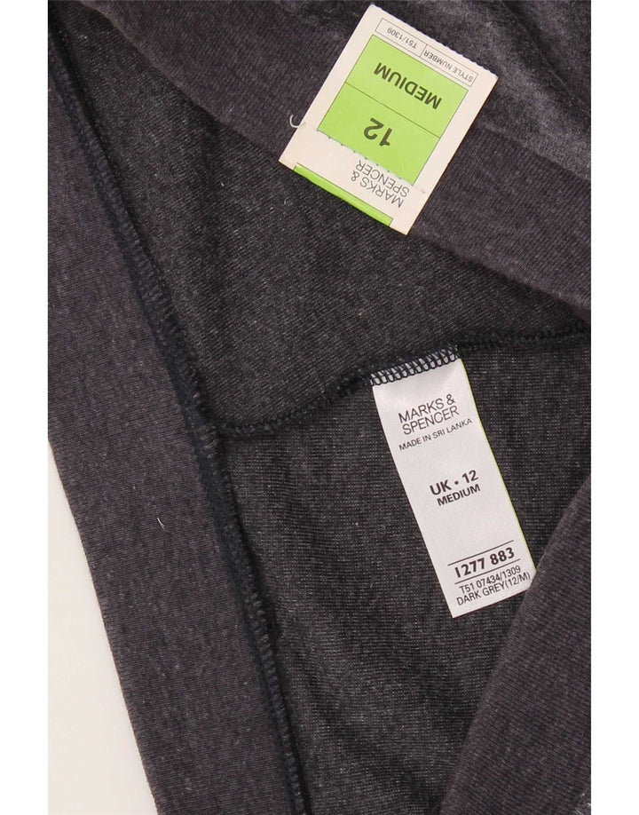 Pantaloni de trening pentru femei Marks & Spencer UK 12 Medium W30 L30 Gri