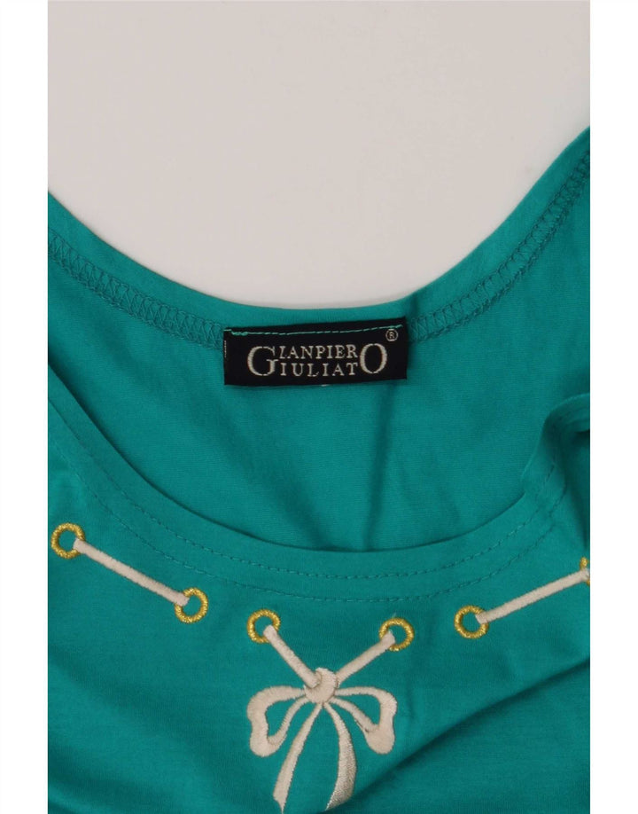Vest Vest Top pentru femei UK 12 Medium Green