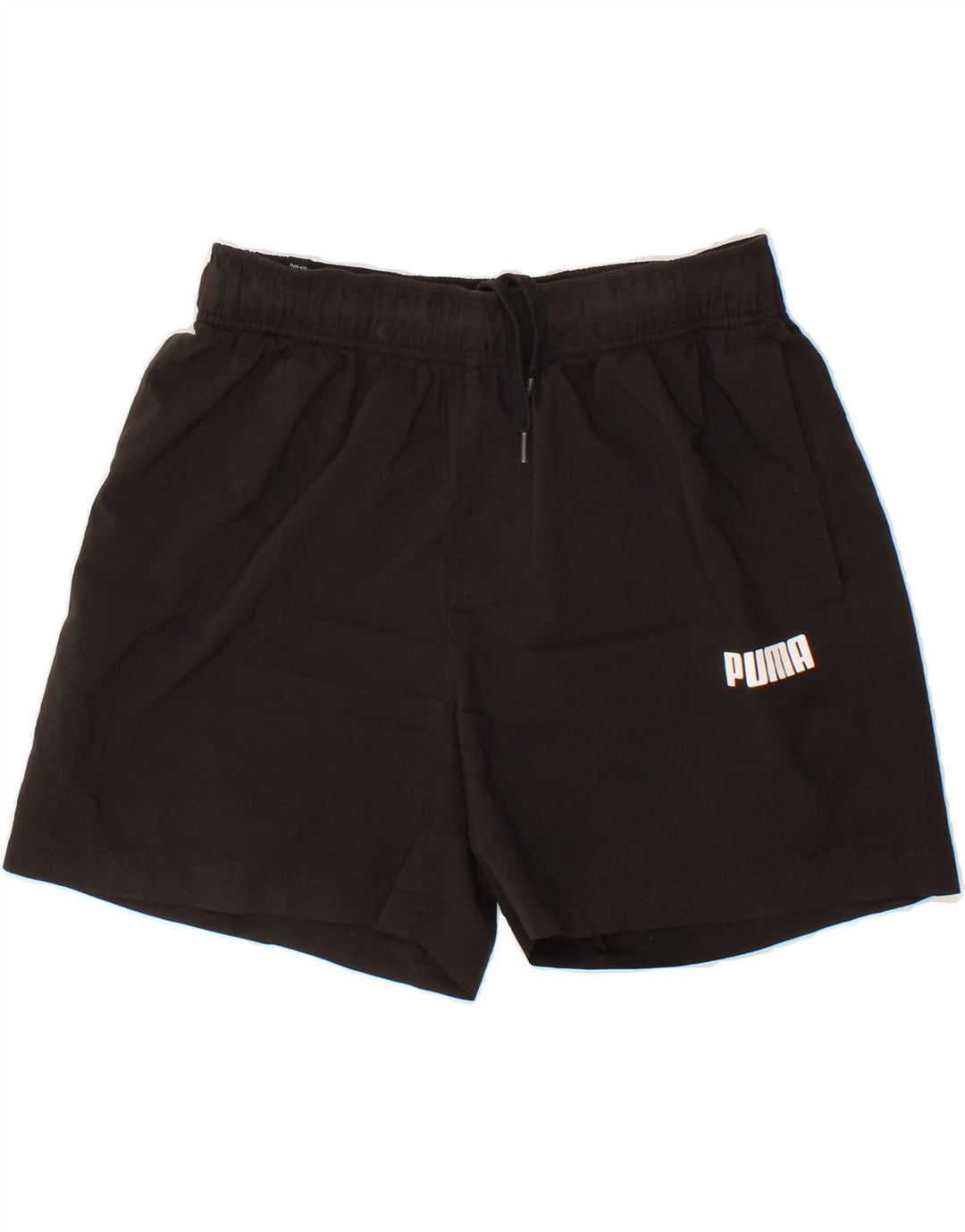 PUMA Mens Sport Shorts Large Black Polyester Vintage Puma and Second-Hand Puma from Messina Hembry 