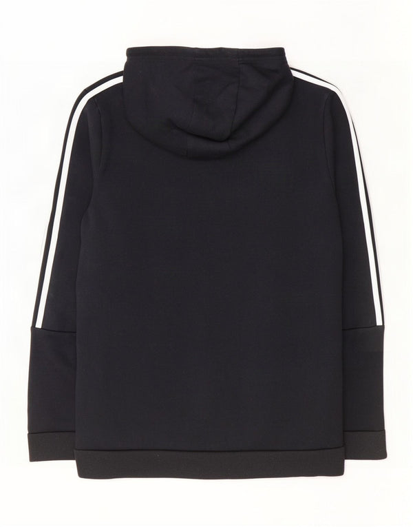 Pulover Adidas pentru damă, Marea Britanie 16/18, mare, negru, color block, bumbac