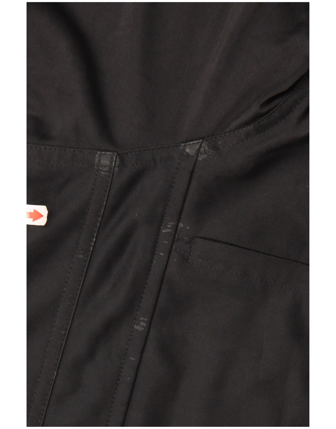 Jachetă de trening supradimensionată pentru femei ADIDAS UK 14, mare, neagră