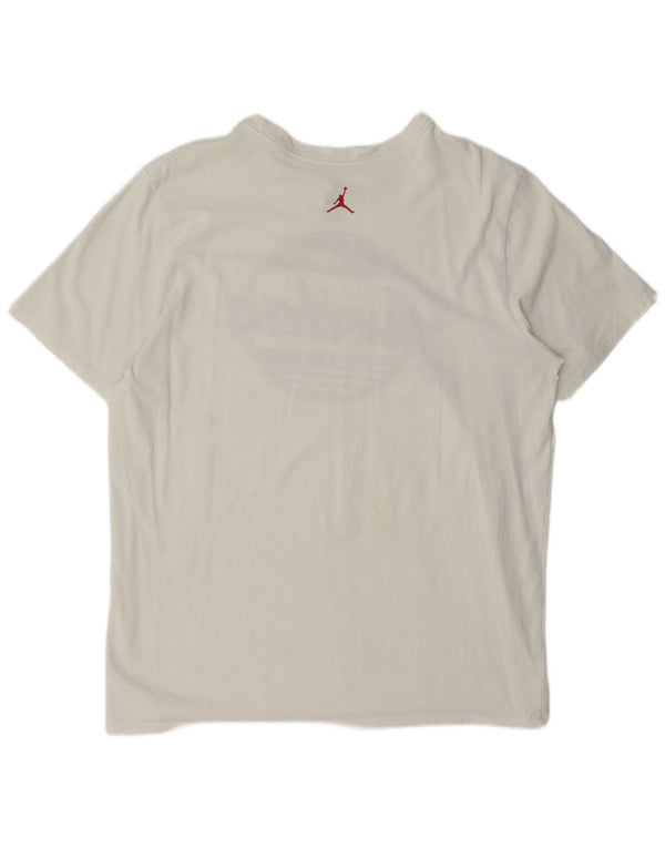 Tricou grafic pentru bărbați Jordan Top XL Alb