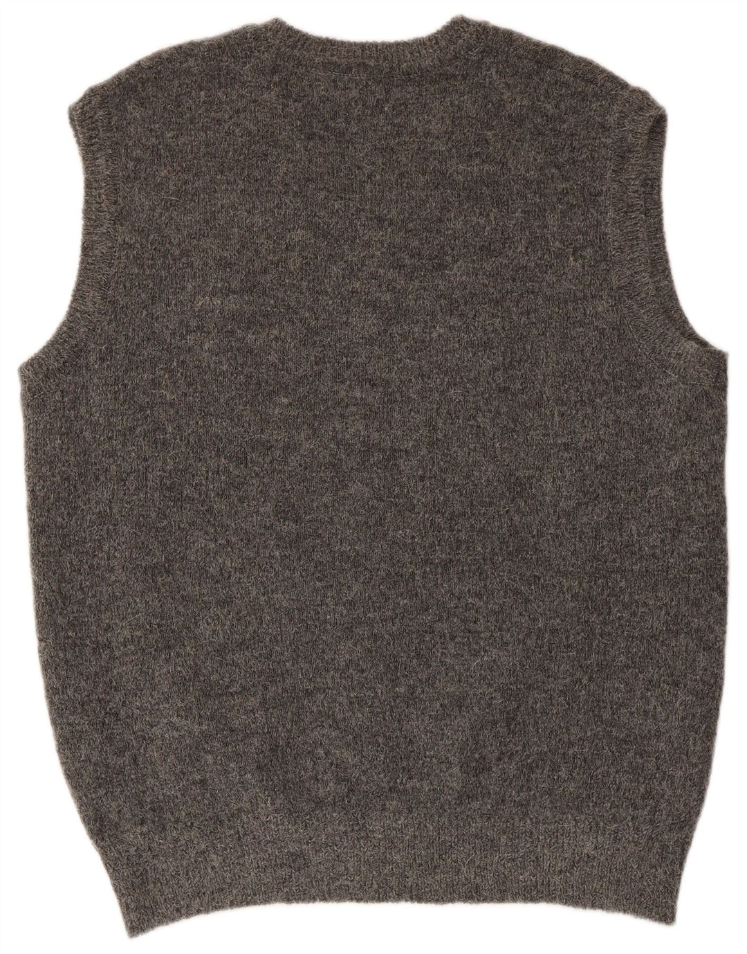 CORNELIANI Vesta Barbati Tank Top 2XL Lână Gri Alpaca