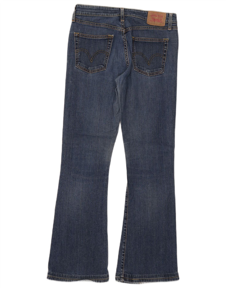 Blugi evazați Levi's 510 pentru femei W30 L30 albastru