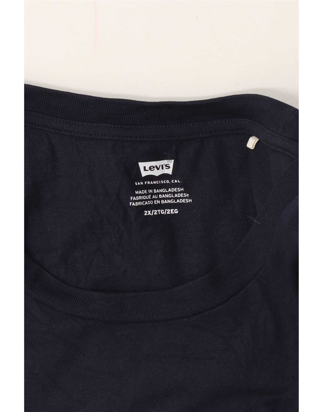 Tricou grafic pentru bărbați Levi's Top 2XL bleumarin