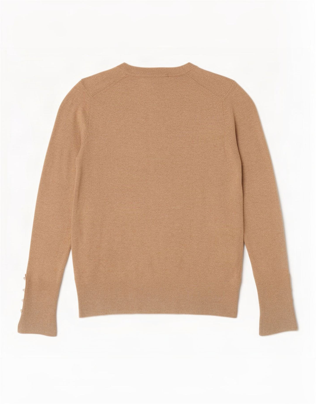 Pulover pentru damă Zara, cu gât turnut, UK 12, Bej mediu