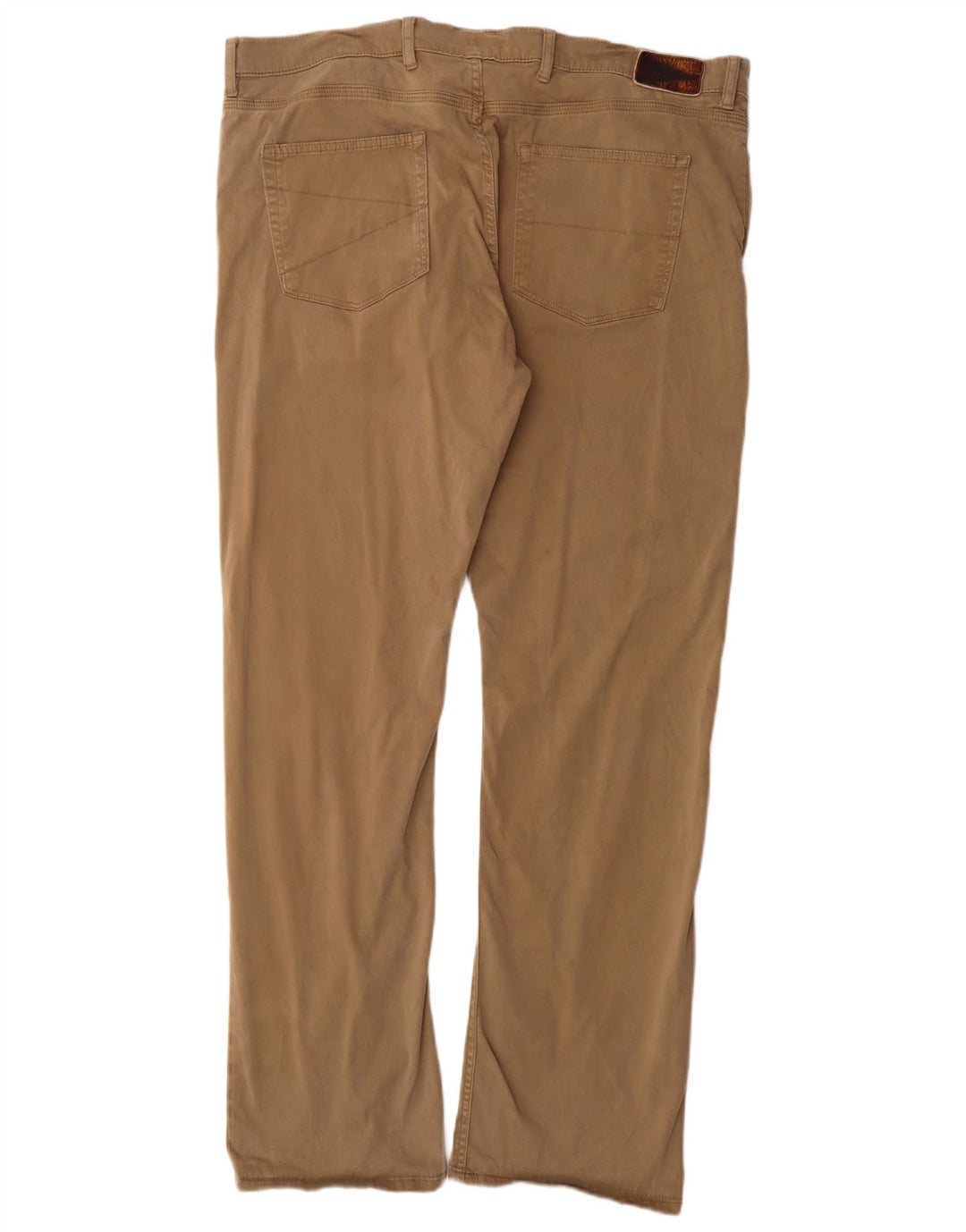 Marks & Spencer Pantaloni casual pentru bărbați Blue Harbour Bootcut L40 L33 Bej