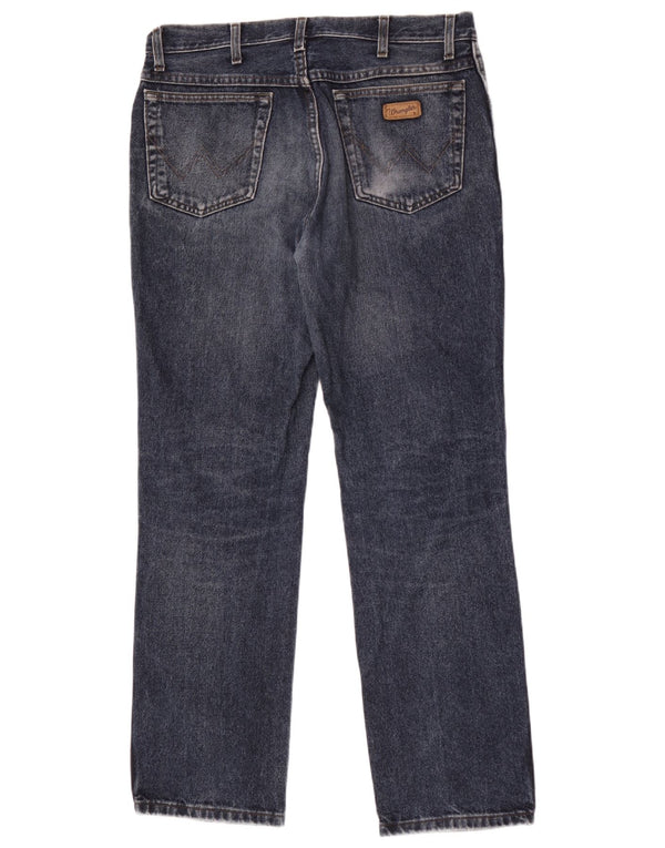Blugi drepti pentru bărbați Wrangler W34 L32 albastru