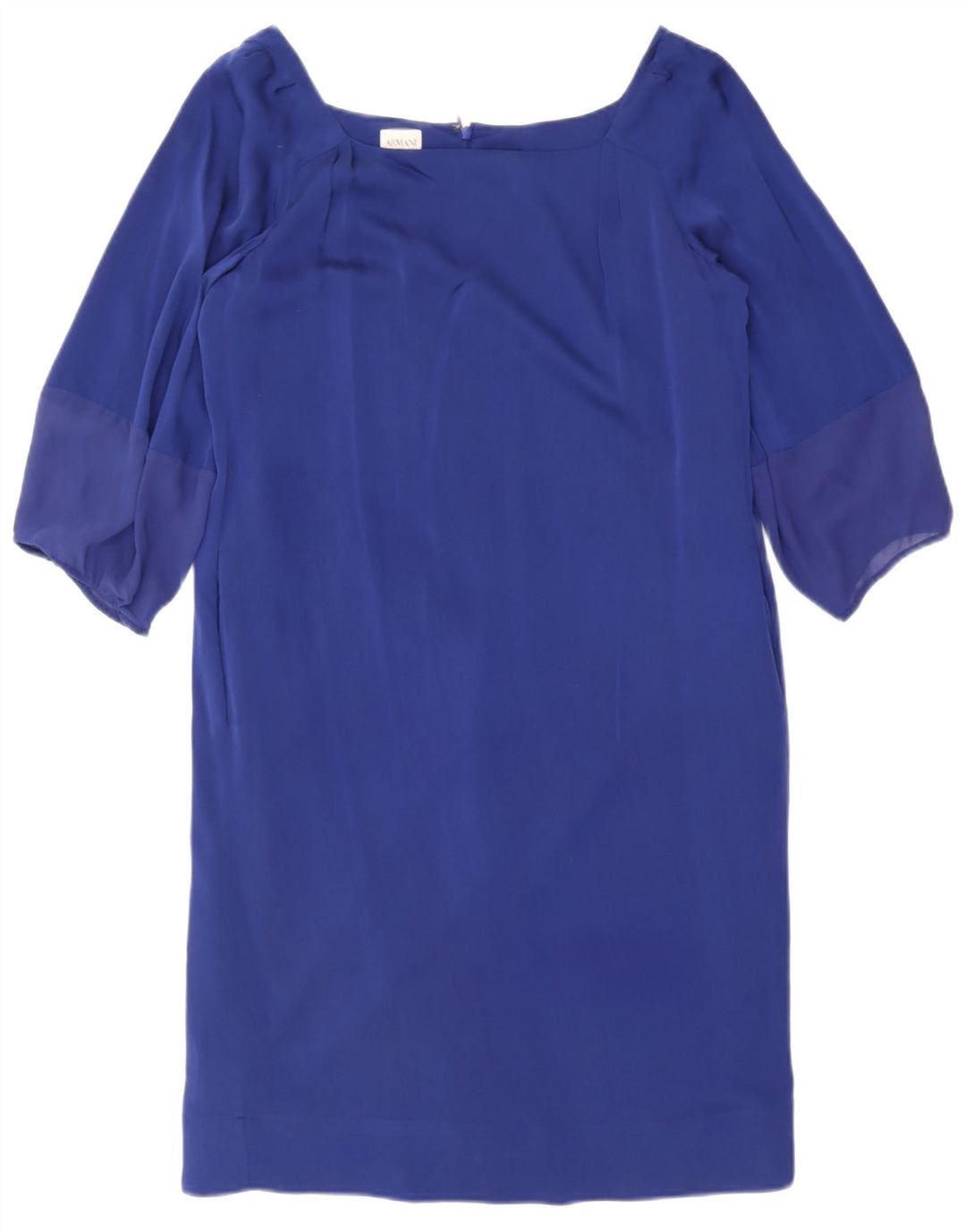 Armani Collezioni Rochie Schimbată cu mâneci 3/4 pentru femei IT 44 Medium Blue