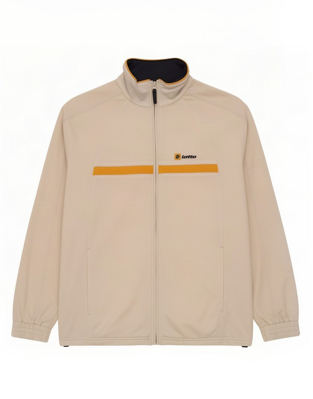Jachetă de trening pentru bărbați Lotto IT 46/50 Medium White Colorblock Poliester
