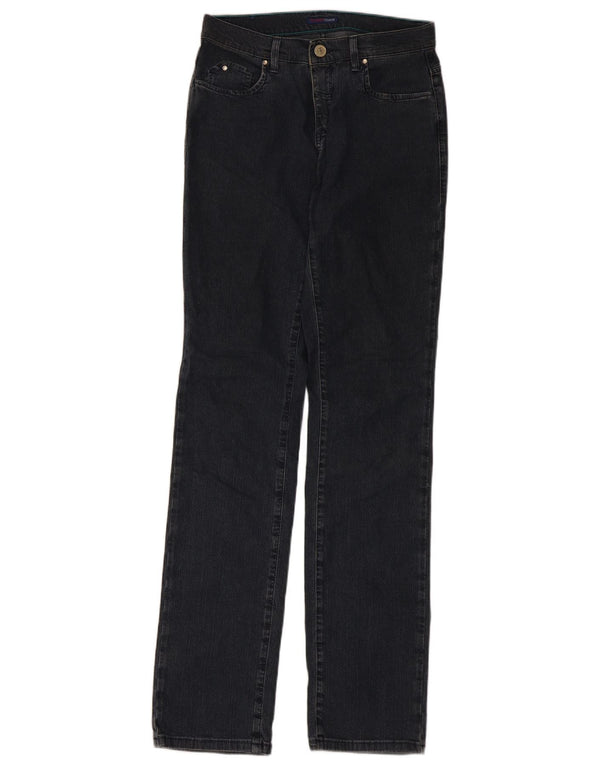 Blugi drepti pentru femei Trussardi W27 L33 bleumarin