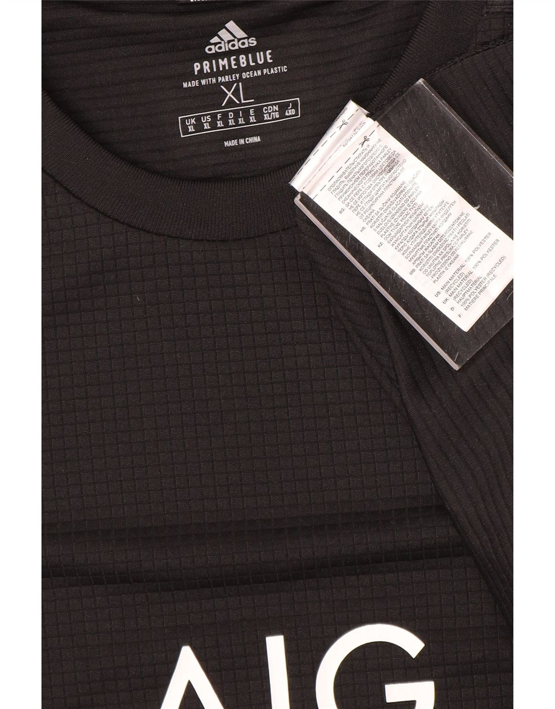 Tricou grafic Adidas pentru bărbați All Blacks Top XL Poliester negru
