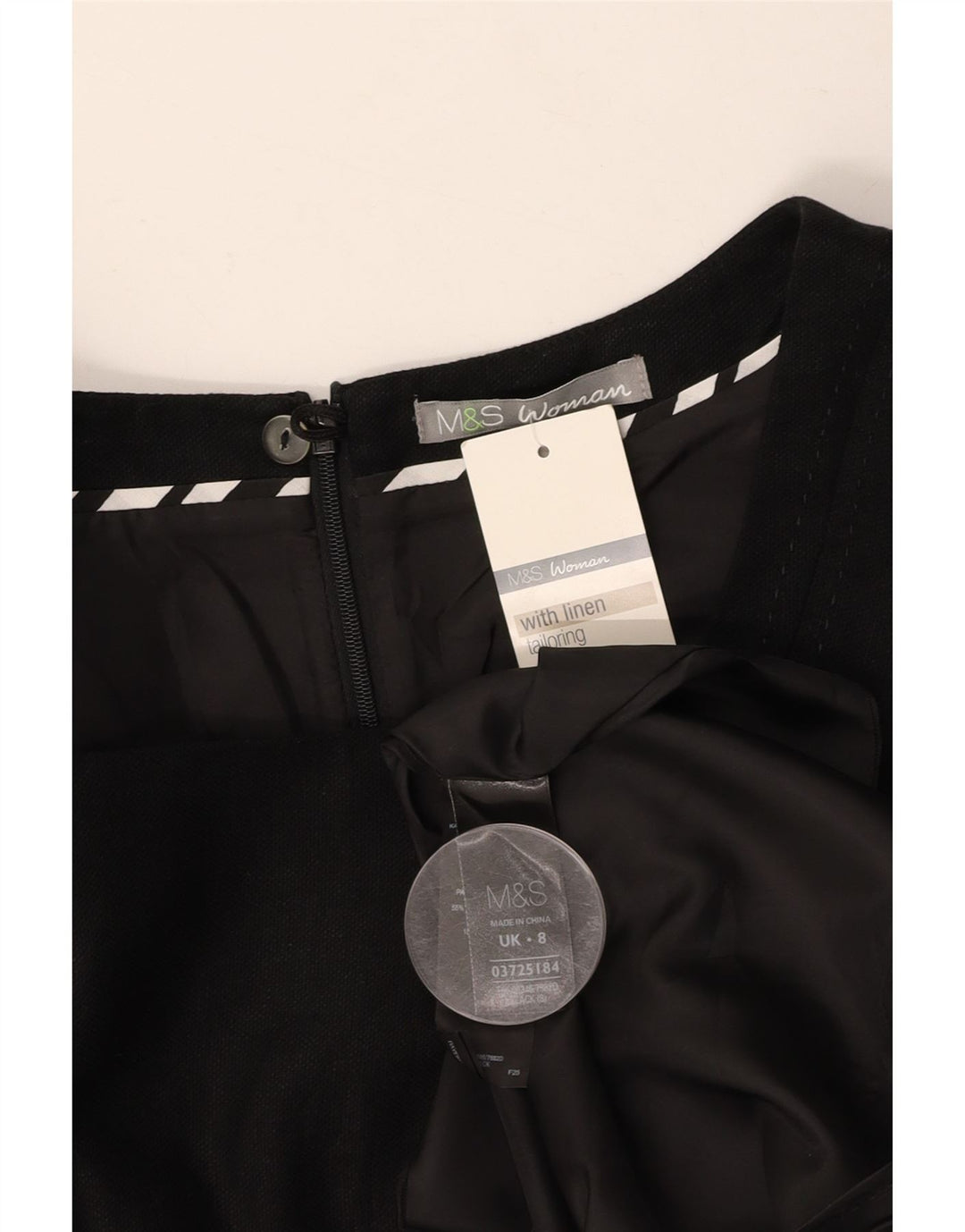 MARKS & SPENCER Rochie teacă pentru femei UK 8 Mic in negru