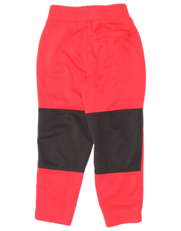 Pantaloni de trening Nike pentru băieți grafic 3-4 ani, roșu, color block