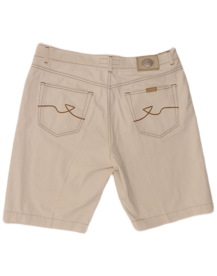 Pantaloni scurți casual TRUSSARDI pentru bărbați W38 XL, bumbac alb