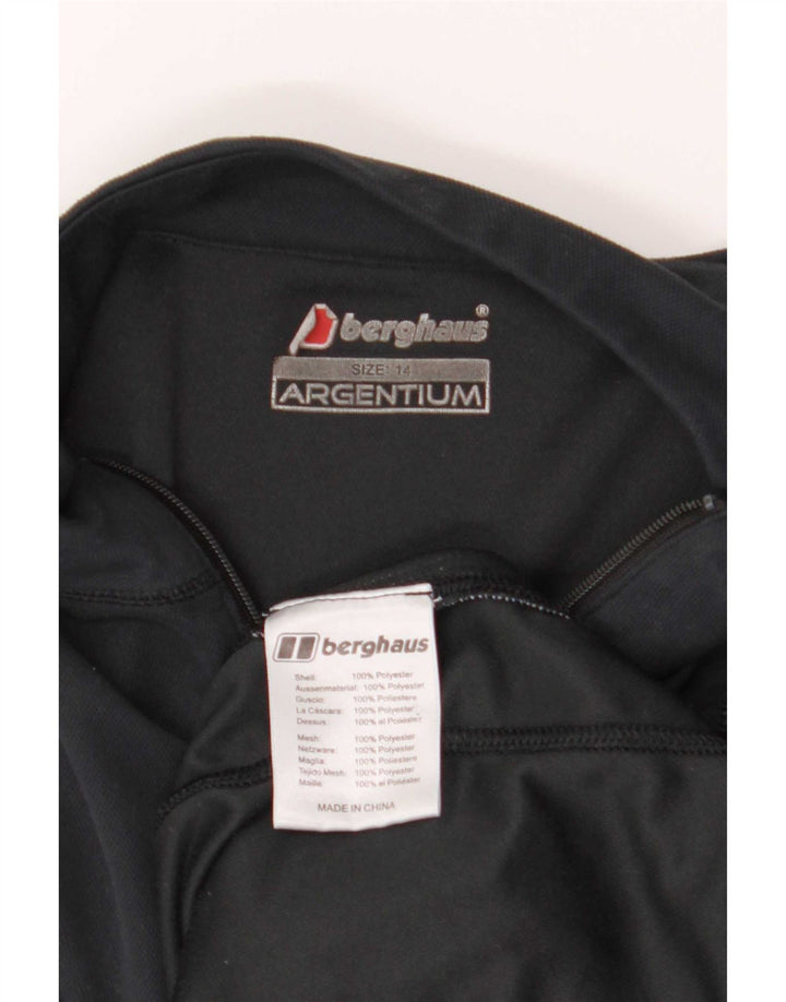 Top de trening pentru femei Berghaus cu pulover UK 14 Medium Bleumarin Colorblock