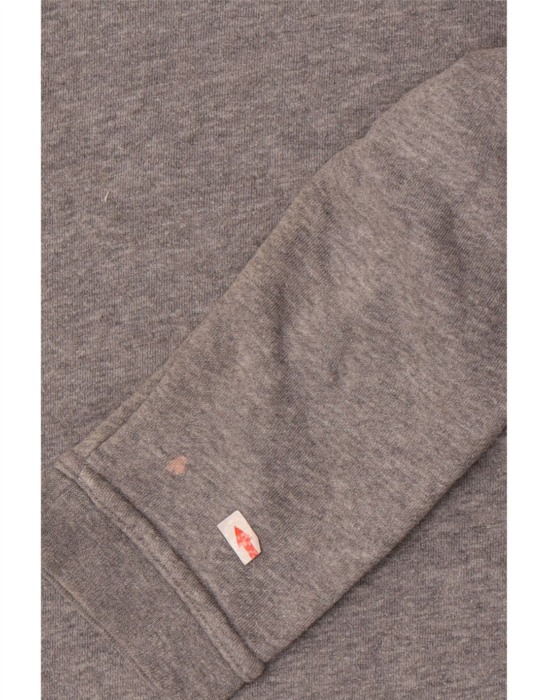 Pulover supradimensionat cu grafic Nike pentru femei UK 16, bumbac mare, gri