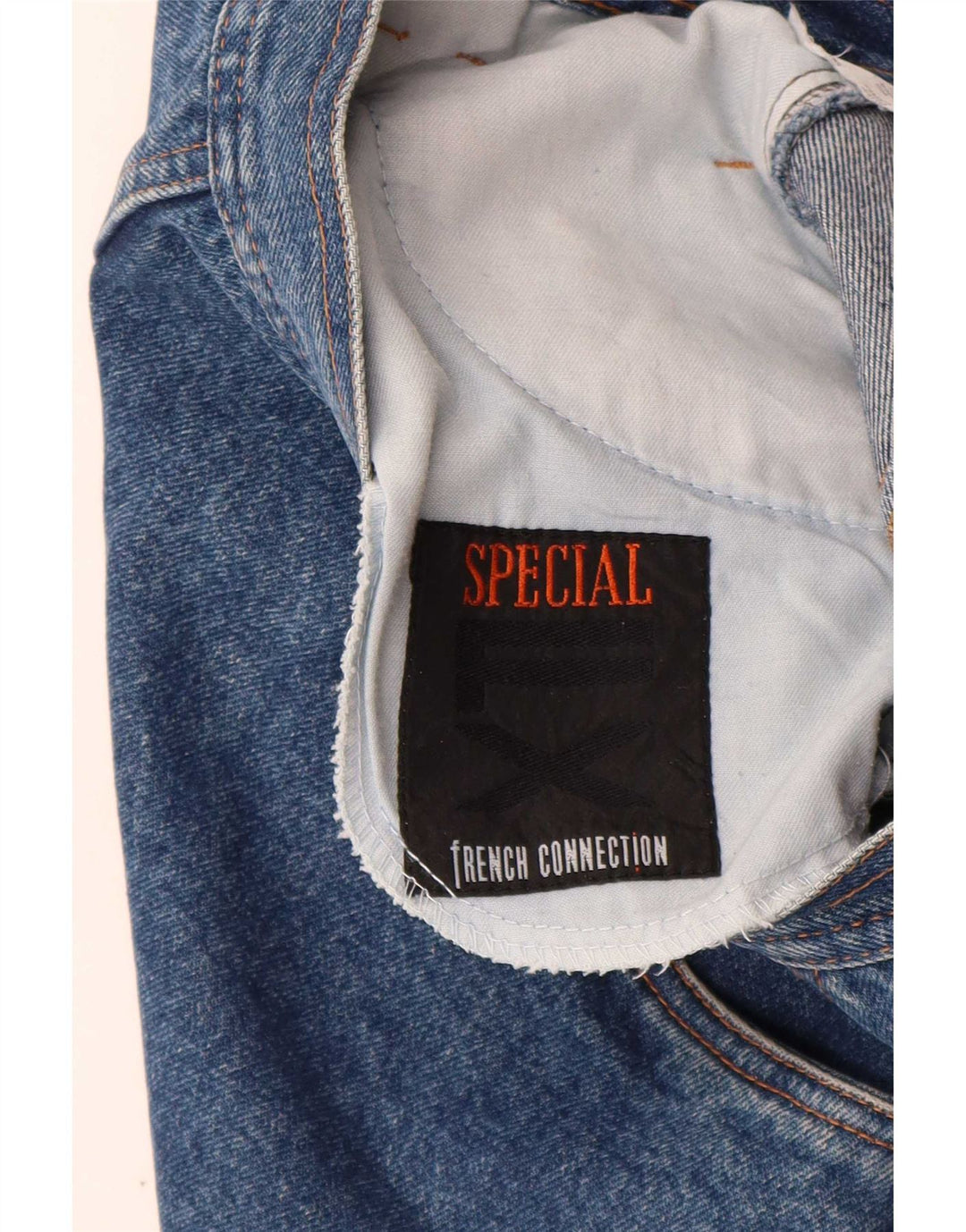 Fusta de blugi pentru femei French Connection W26 Small Blue