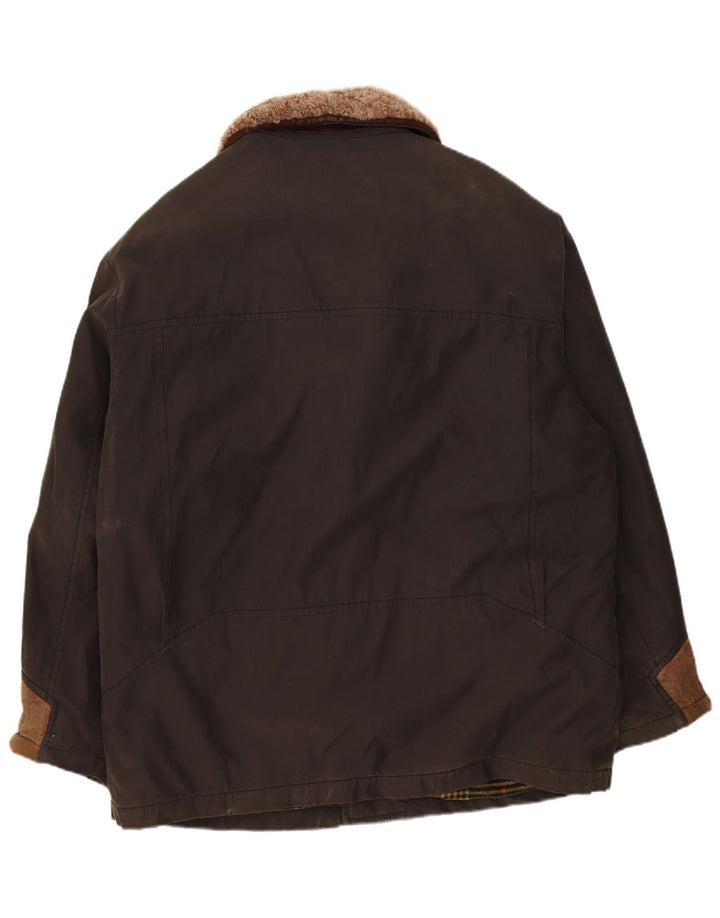 Jachetă de vânt pentru bărbați Camel Active IT 56 2XL Kaki Bumbac color bloc