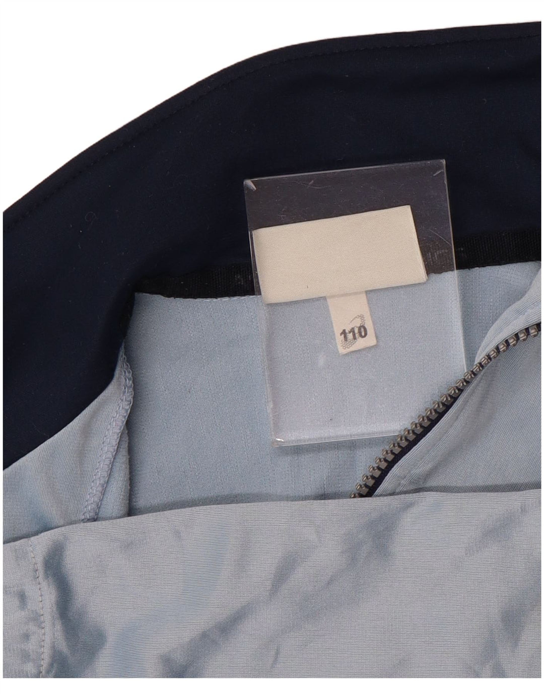 Jachetă pentru trening ASICS pentru băieți 5-6 ani, albastru, color block