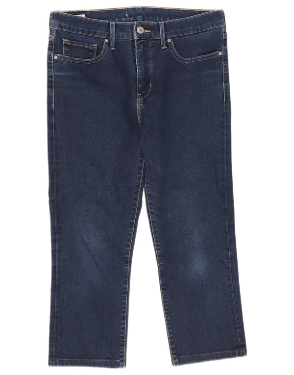 Levi's Womens Capri Jeans W30 L21 Blue Cotton