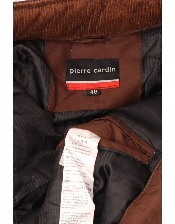 Jachetă de vânt pentru bărbați Pierre Cardin IT 48 Poliester maro mediu