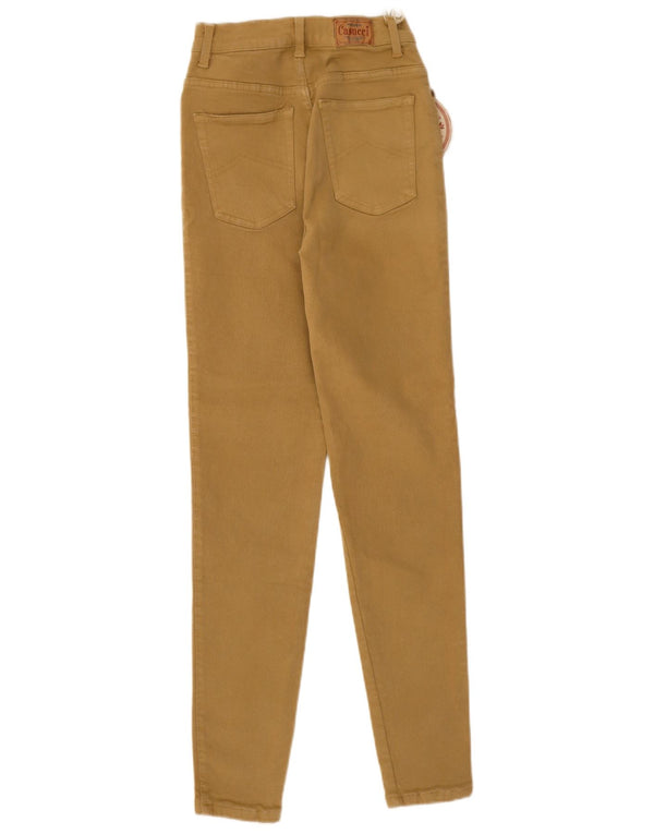 Blugi skinny pentru femei cu talie înaltă Casucci IT 42 Medium W28 L30 Kaki Bumbac