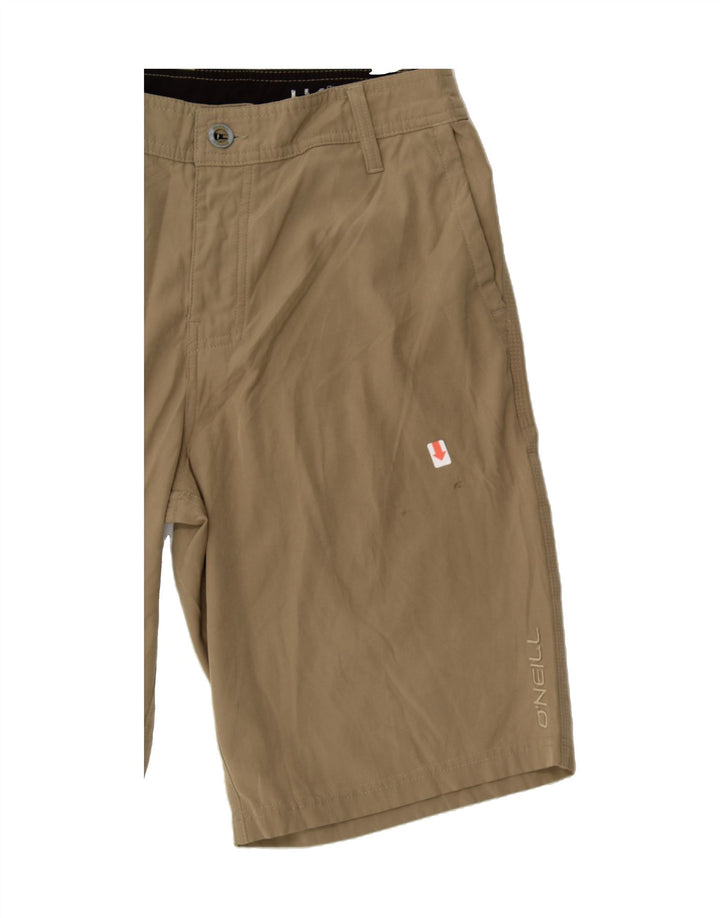 O'NEILL Mens Chino Shorts W30 Medium Beige Polyester Vintage O'Neill and Second-Hand O'Neill from Messina Hembry 