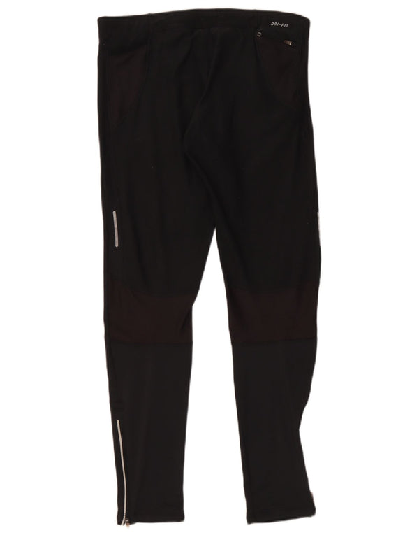 Leggings Nike Dri Fit pentru femei UK 14 Poliester mediu negru