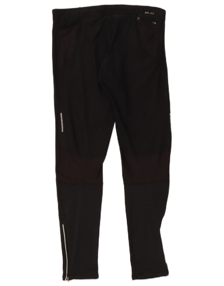 Leggings Nike Dri Fit pentru femei UK 14 Poliester mediu negru