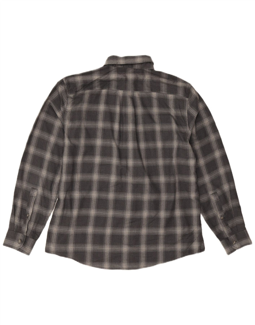 Cămașă de flanel pentru bărbați Eddie Bauer, poliester cu carouri mari bleumarin