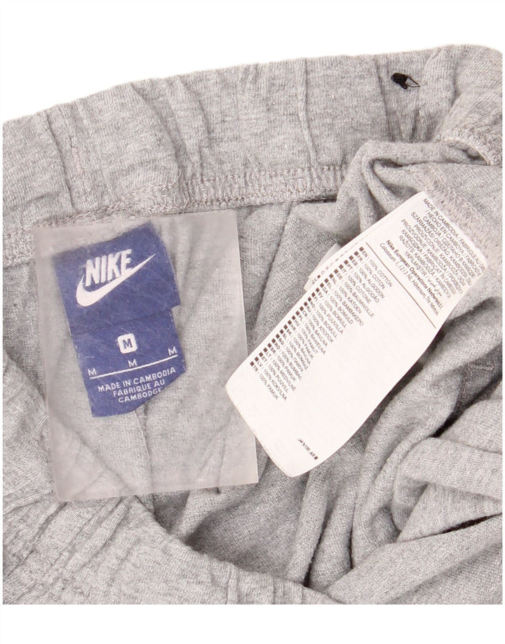 Pantaloni scurți sport Nike pentru bărbați, bumbac, gri mediu