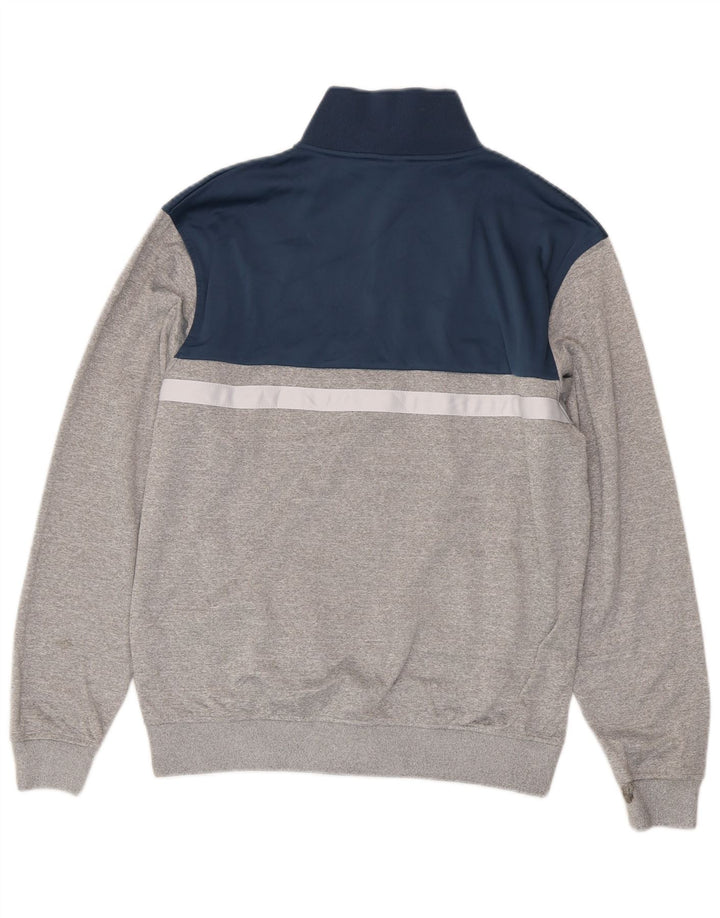 Jachetă de trening pentru bărbați Ellesse, mare, gri, poliester color bloc