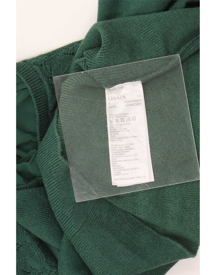 Bluză pentru femei Oasis UK 12 Bumbac verde mediu