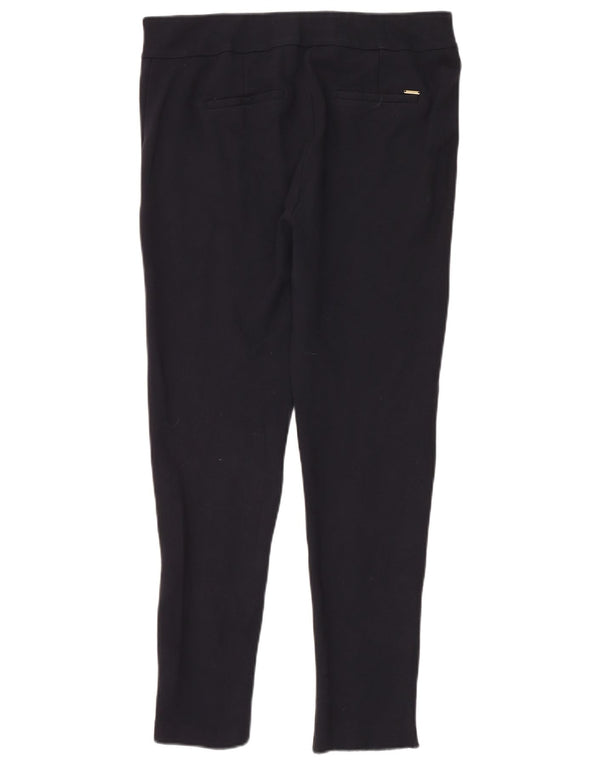 Marks & Spencer Pantaloni slim casual pentru femei UK 16 Large W34 L28 Negru
