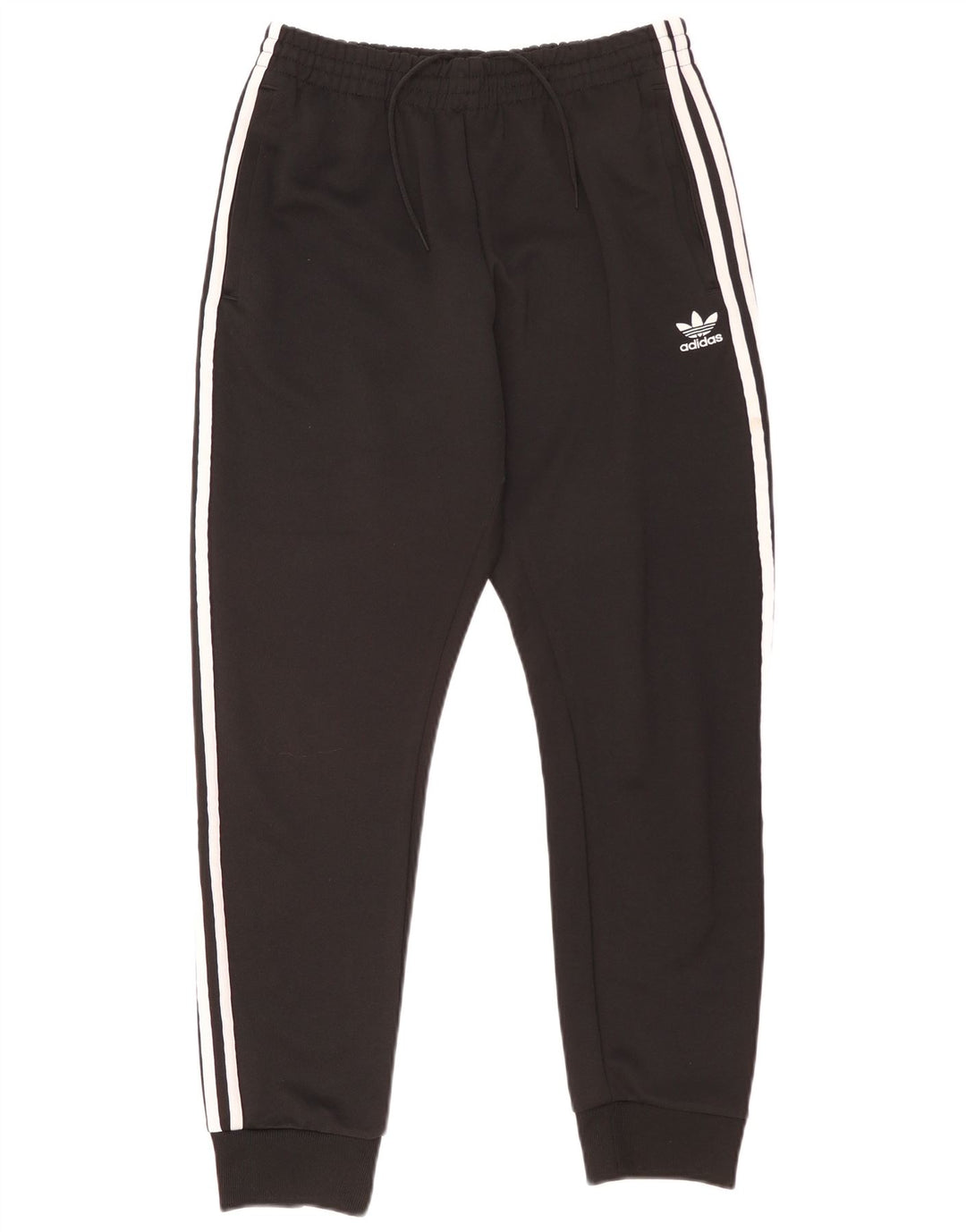 Pantaloni de trening Adidas pentru bărbați Joggeri poliester mediu negru
