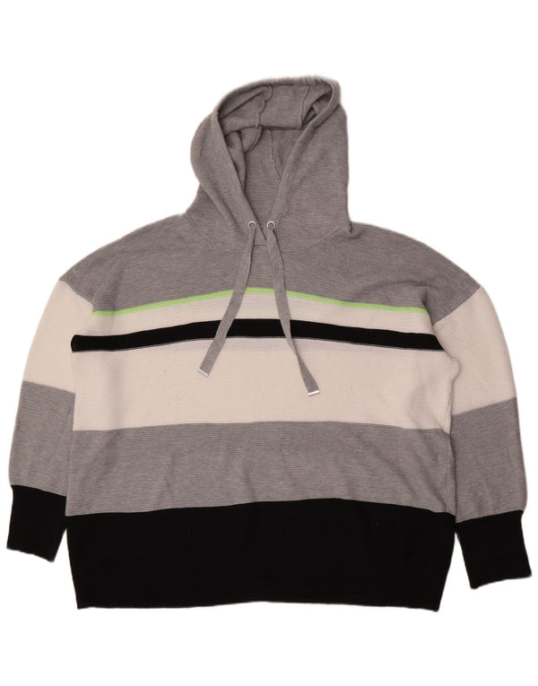 Pulover cu glugă pentru femei Marks & Spencer, cu autograf, UK 18 XL, gri