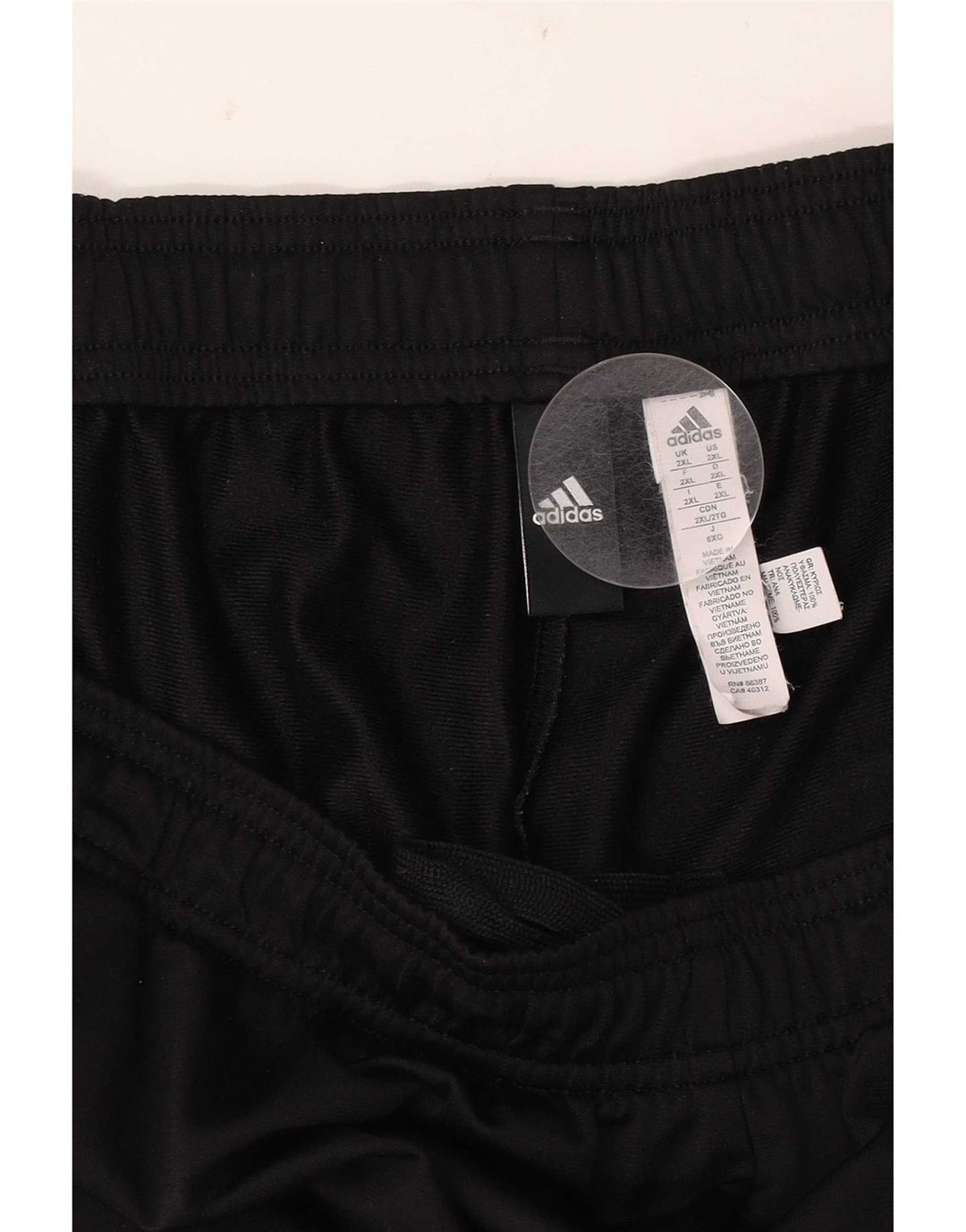 Pantaloni de trening Adidas pentru bărbați 2XL poliester negru
