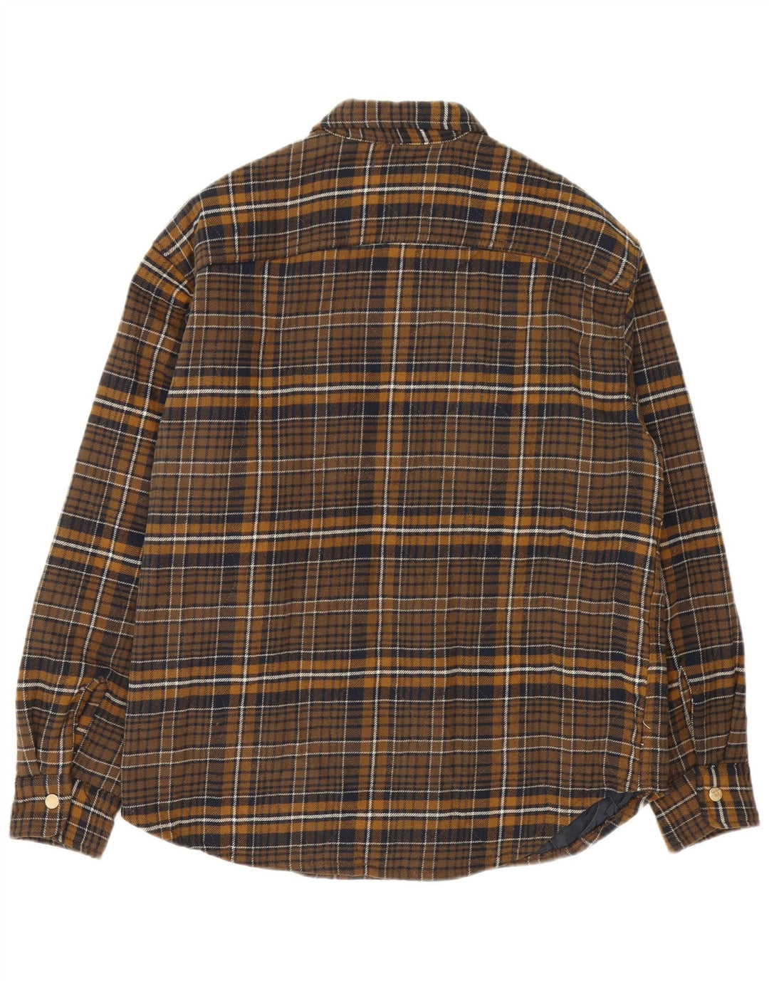 Cămașă Jack & Jones Lumberjack Flannel pentru bărbați, mare, maro, din bumbac