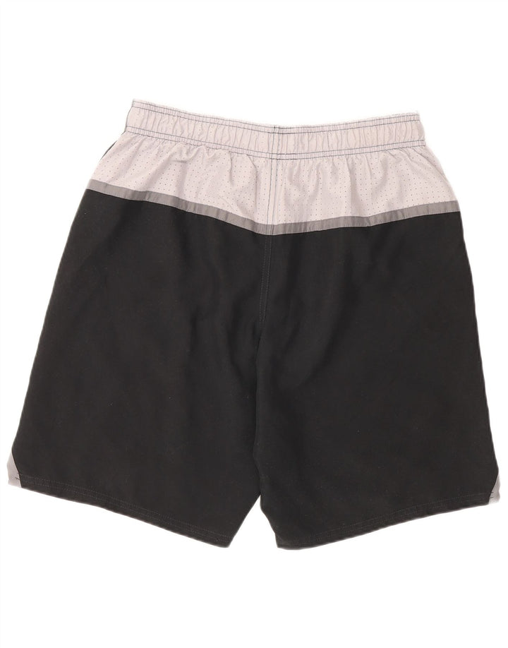 Pantaloni scurți sport Nike pentru bărbați, negru mediu, poliester color bloc