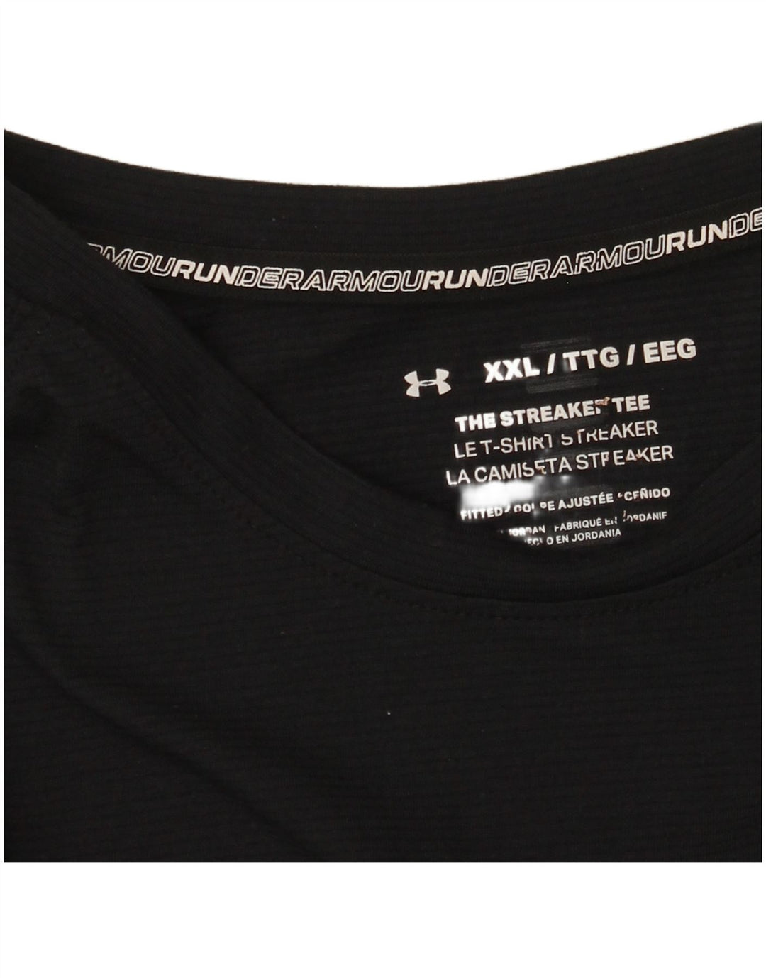 Tricou Under Armour pentru bărbați Top 2XL Negru