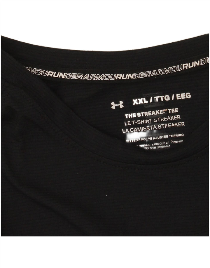 Tricou Under Armour pentru bărbați Top 2XL Negru