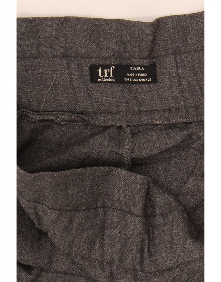 Pantaloni tăiați pentru femei Zara Mici L26 L23 Gri