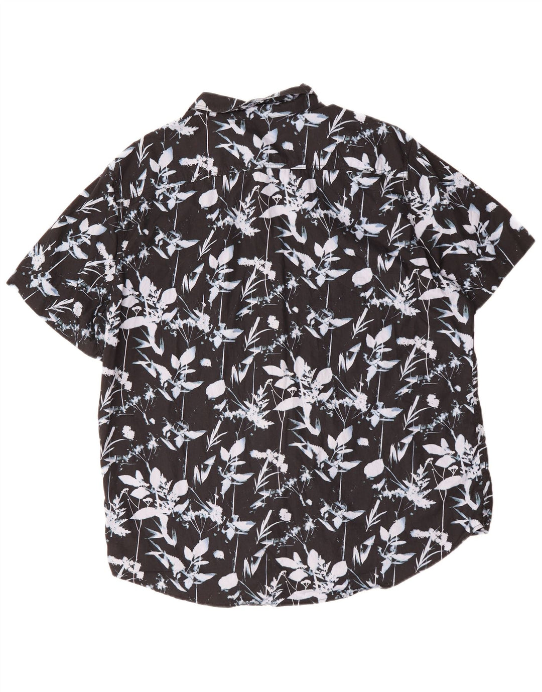 Cămașă standard cu mânecă scurtă pentru bărbați LEVI'S XL, bumbac floral negru