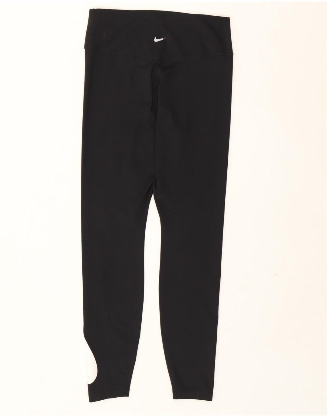 Leggings Nike Dri Fit Graphic pentru femei UK 12 Poliester mediu negru