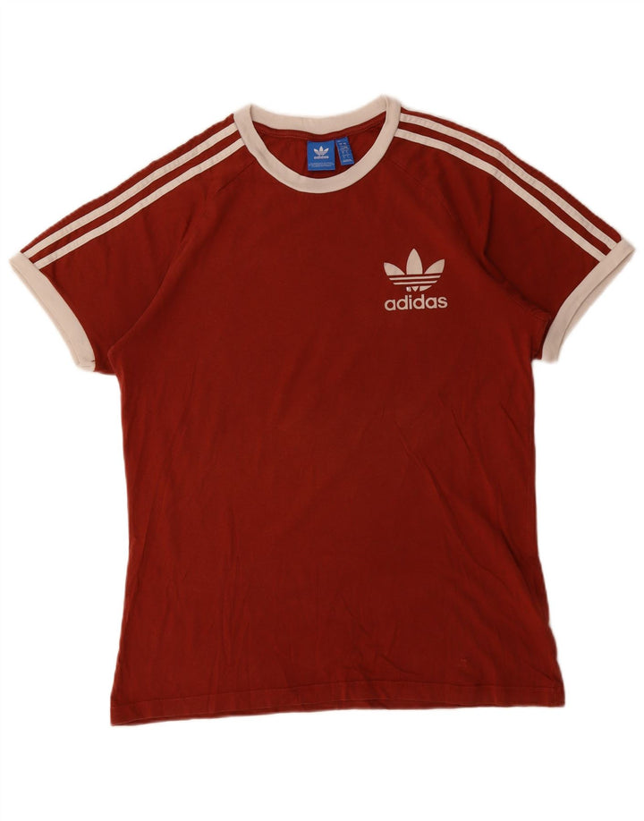 Tricou Bărbați Adidas Top Mare Bumbac Burgundy