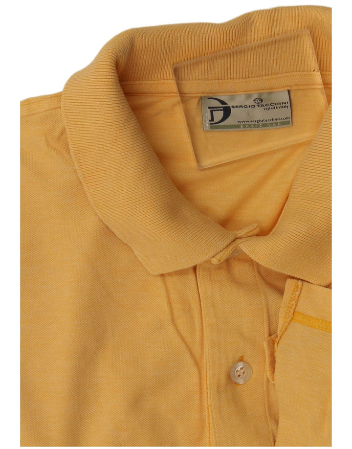 Tricou polo pentru bărbați Sergio Tacchini XL Galben