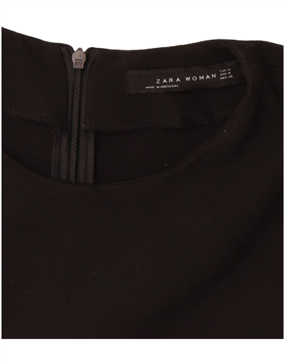 Rochie ZARA pentru femei fără mâneci, UK 12 Medium Black