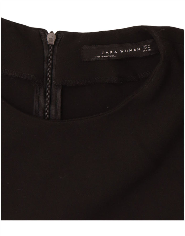 Rochie ZARA pentru femei fără mâneci, UK 12 Medium Black
