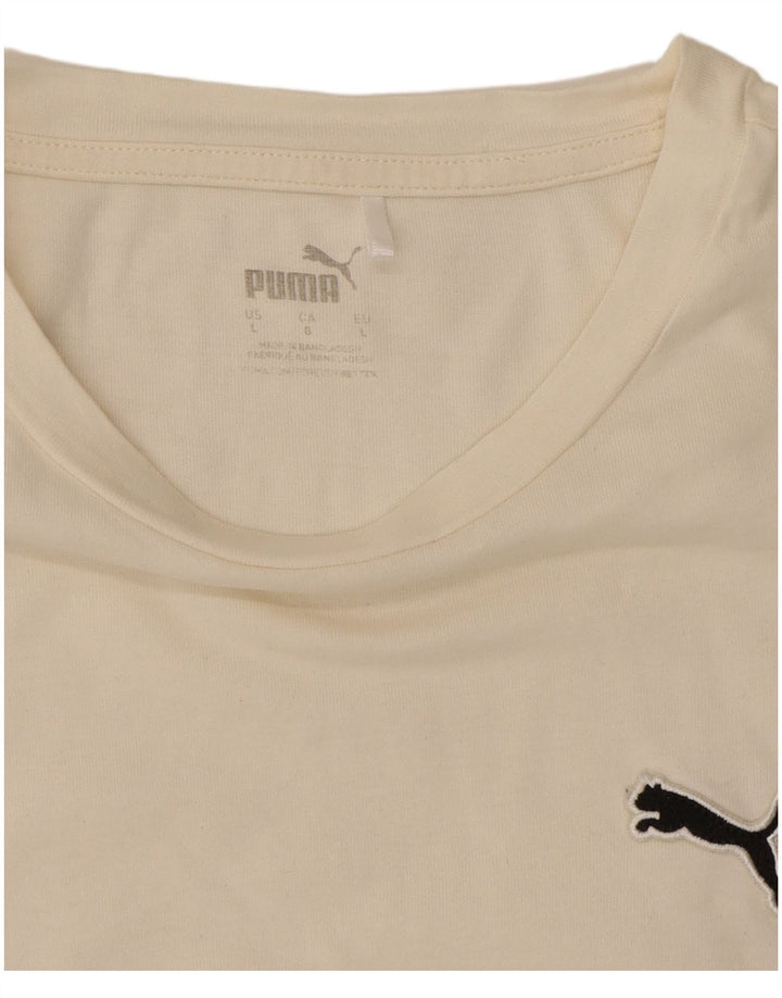 Tricou pentru bărbați Puma Top Large White